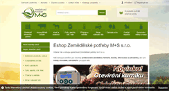 Desktop Screenshot of eshop-zemedelske-potreby.cz